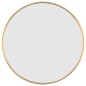 vidaXL Espejo de pared redondo dorado Ø 40 cm vidaXL Espejo de pared redondo dorado Ø 40 cm