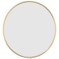 vidaXL Espejo de pared redondo dorado Ø 40 cm vidaXL Espejo de pared redondo dorado Ø 40 cm