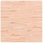 vidaXL Tablero de mesa cuadrado de madera maciza de haya 80x80x1,5 cm vidaXL Tablero de mesa cuadrado de madera maciza de haya 80x80x1,5 cm