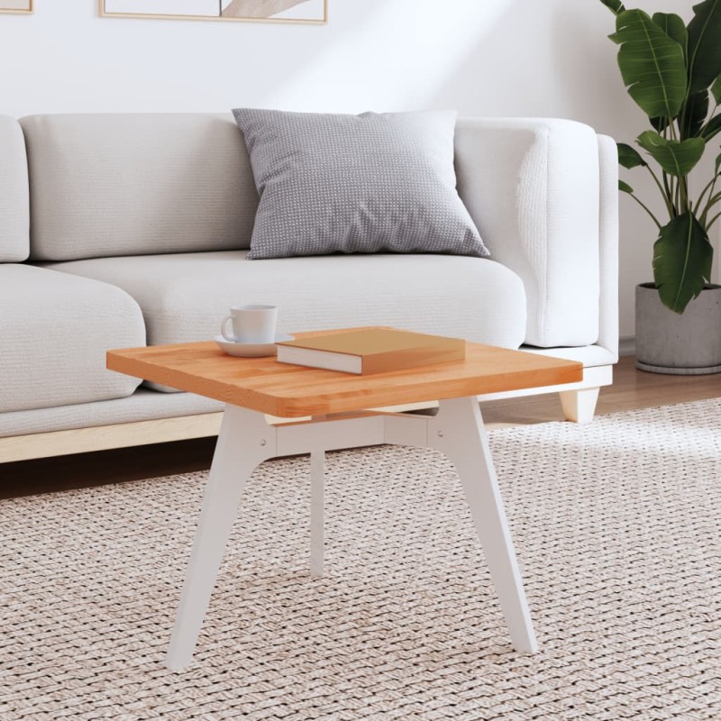vidaXL Tablero de mesa cuadrado de madera maciza de haya 50x50x2,5 cm vidaXL Tablero de mesa cuadrado de madera maciza de haya 50x50x2,5 cm