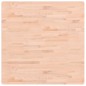 vidaXL Tablero de mesa cuadrado de madera maciza de haya 90x90x4 cm vidaXL Tablero de mesa cuadrado de madera maciza de haya 90x90x4 cm