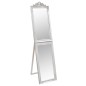 vidaXL Espejo de pie plateado 40x160 cm vidaXL Espejo de pie plateado 40x160 cm