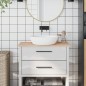 vidaXL Encimera de baño madera maciza de haya 80x40x1,5 cm vidaXL Encimera de baño madera maciza de haya 80x40x1,5 cm