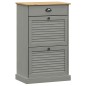 vidaXL Zapatero VIGO madera maciza de pino gris 60x35x96 cm vidaXL Zapatero VIGO madera maciza de pino gris 60x35x96 cm