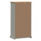 vidaXL Librería VIGO madera maciza de pino gris 60x35x114,5 cm vidaXL Librería VIGO madera maciza de pino gris 60x35x114,5 cm