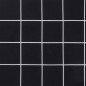 vidaXL Cojín para banco de jardín tela a cuadros negro 200x50x7 cm vidaXL Cojín para banco de jardín tela a cuadros negro 200x50x7 cm