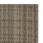 vidaXL Mesa plegable ratán sintético gris 45x35x32 cm vidaXL Mesa plegable ratán sintético gris 45x35x32 cm