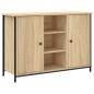 vidaXL Aparador de madera de ingeniería roble Sonoma 100x35x70 cm vidaXL Aparador de madera de ingeniería roble Sonoma 100x35x70 cm