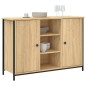 vidaXL Aparador de madera de ingeniería roble Sonoma 100x35x70 cm vidaXL Aparador de madera de ingeniería roble Sonoma 100x35x70 cm