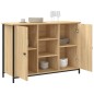 vidaXL Aparador de madera de ingeniería roble Sonoma 100x35x70 cm vidaXL Aparador de madera de ingeniería roble Sonoma 100x35x70 cm