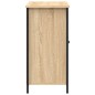 vidaXL Aparador de madera de ingeniería roble Sonoma 100x35x70 cm vidaXL Aparador de madera de ingeniería roble Sonoma 100x35x70 cm