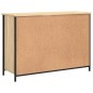 vidaXL Aparador de madera de ingeniería roble Sonoma 100x35x70 cm vidaXL Aparador de madera de ingeniería roble Sonoma 100x35x70 cm