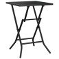 vidaXL Mesa de jardín plegable malla acero gris antracita 50x50x72 cm vidaXL Mesa de jardín plegable malla acero gris antracita 50x50x72 cm