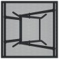 vidaXL Mesa de jardín plegable malla acero gris antracita 50x50x72 cm vidaXL Mesa de jardín plegable malla acero gris antracita 50x50x72 cm