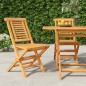 vidaXL Sillas de jardín plegables 2 uds madera maciza teca 47x63x90cm vidaXL Sillas de jardín plegables 2 uds madera maciza teca 47x63x90cm