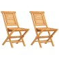 vidaXL Sillas de jardín plegables 2 uds madera maciza teca 47x63x90cm vidaXL Sillas de jardín plegables 2 uds madera maciza teca 47x63x90cm