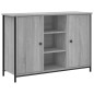 vidaXL Aparador de madera de ingeniería gris Sonoma 100x35x70 cm vidaXL Aparador de madera de ingeniería gris Sonoma 100x35x70 cm