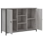 vidaXL Aparador de madera de ingeniería gris Sonoma 100x35x70 cm vidaXL Aparador de madera de ingeniería gris Sonoma 100x35x70 cm