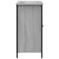 vidaXL Aparador de madera de ingeniería gris Sonoma 100x35x70 cm vidaXL Aparador de madera de ingeniería gris Sonoma 100x35x70 cm