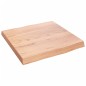 vidaXL Tablero mesa madera tratada borde natural marrón 40x40x(2-4) cm vidaXL Tablero mesa madera tratada borde natural marrón 40x40x(2-4) cm