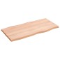 vidaXL Tablero mesa madera tratada roble borde natural 80x40x2 cm vidaXL Tablero mesa madera tratada roble borde natural 80x40x2 cm