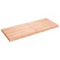 vidaXL Tablero mesa madera tratada borde natural marrón 140x60x(2-6)cm vidaXL Tablero mesa madera tratada borde natural marrón 140x60x(2-6)cm