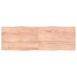 vidaXL Tablero mesa madera tratada borde natural marrón 180x60x(2-4)cm vidaXL Tablero mesa madera tratada borde natural marrón 180x60x(2-4)cm