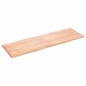 vidaXL Tablero mesa madera tratada borde natural marrón 180x60x(2-4)cm vidaXL Tablero mesa madera tratada borde natural marrón 180x60x(2-4)cm