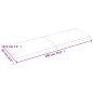 vidaXL Tablero mesa madera tratada borde natural marrón 180x60x(2-4)cm vidaXL Tablero mesa madera tratada borde natural marrón 180x60x(2-4)cm