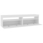 vidaXL Muebles de TV con luces LED 2 unidades blanco 75x35x40 cm vidaXL Muebles de TV con luces LED 2 unidades blanco 75x35x40 cm
