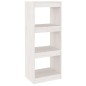 vidaXL Estantería/divisor espacios madera pino blanco 40x30x103,5 cm vidaXL Estantería/divisor espacios madera pino blanco 40x30x103,5 cm