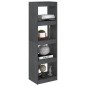 vidaXL Estantería/divisor de espacios pino macizo gris 40x30x135,5cm vidaXL Estantería/divisor de espacios pino macizo gris 40x30x135,5cm