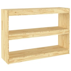 vidaXL Estantería divisor de espacios madera de pino 100x30x71,5 cm