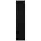 vidaXL Estantería divisor de espacios madera pino negro 100x30x135,5cm vidaXL Estantería divisor de espacios madera pino negro 100x30x135,5cm