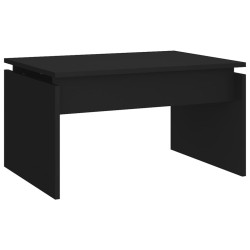 vidaXL Mesa de centro madera contrachapada blanco 68x50x38 cm