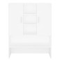 vidaXL Armario de lavadora blanco 70,5x25,5x90 cm vidaXL Armario de lavadora blanco 70,5x25,5x90 cm