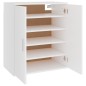 vidaXL Mueble zapatero de madera de ingeniería blanco 60x35x70 cm vidaXL Mueble zapatero de madera de ingeniería blanco 60x35x70 cm