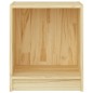 vidaXL Mesitas de noche 2 uds madera maciza de pino 35,5x33,5x41,5 cm vidaXL Mesitas de noche 2 uds madera maciza de pino 35,5x33,5x41,5 cm