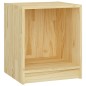vidaXL Mesitas de noche 2 uds madera maciza de pino 35,5x33,5x41,5 cm vidaXL Mesitas de noche 2 uds madera maciza de pino 35,5x33,5x41,5 cm