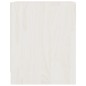 vidaXL Mesita de noche 2 uds madera de pino blanco 35,5x33,5x41,5 cm vidaXL Mesita de noche 2 uds madera de pino blanco 35,5x33,5x41,5 cm