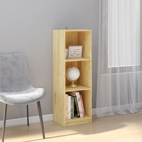 vidaXL Estantería/divisor de espacios madera pino maciza 36x33x110 cm
