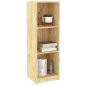 vidaXL Estantería/divisor de espacios madera pino maciza 36x33x110 cm vidaXL Estantería/divisor de espacios madera pino maciza 36x33x110 cm