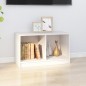 vidaXL Mueble de TV de madera maciza de pino blanco 70x33x42 cm vidaXL Mueble de TV de madera maciza de pino blanco 70x33x42 cm