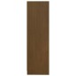 vidaXL Estantería de madera maciza de pino marrón 70x33x110 cm vidaXL Estantería de madera maciza de pino marrón 70x33x110 cm