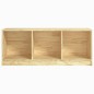 vidaXL Mueble de TV madera maciza de pino 104x33x41 cm vidaXL Mueble de TV madera maciza de pino 104x33x41 cm