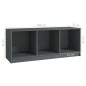 vidaXL Mueble de TV madera maciza de pino gris 104x33x41 cm vidaXL Mueble de TV madera maciza de pino gris 104x33x41 cm