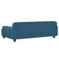 vidaXL Sofá para niños de terciopelo azul 90x53x30 cm vidaXL Sofá para niños de terciopelo azul 90x53x30 cm