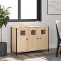vidaXL Aparador de madera de ingeniería roble Sonoma 100x35x70 cm