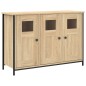 vidaXL Aparador de madera de ingeniería roble Sonoma 100x35x70 cm