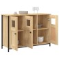 vidaXL Aparador de madera de ingeniería roble Sonoma 100x35x70 cm